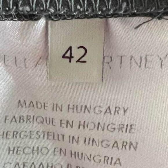 Stella McCartney Smoke Gray Riding Pants Size 8 - Picture 10 of 12